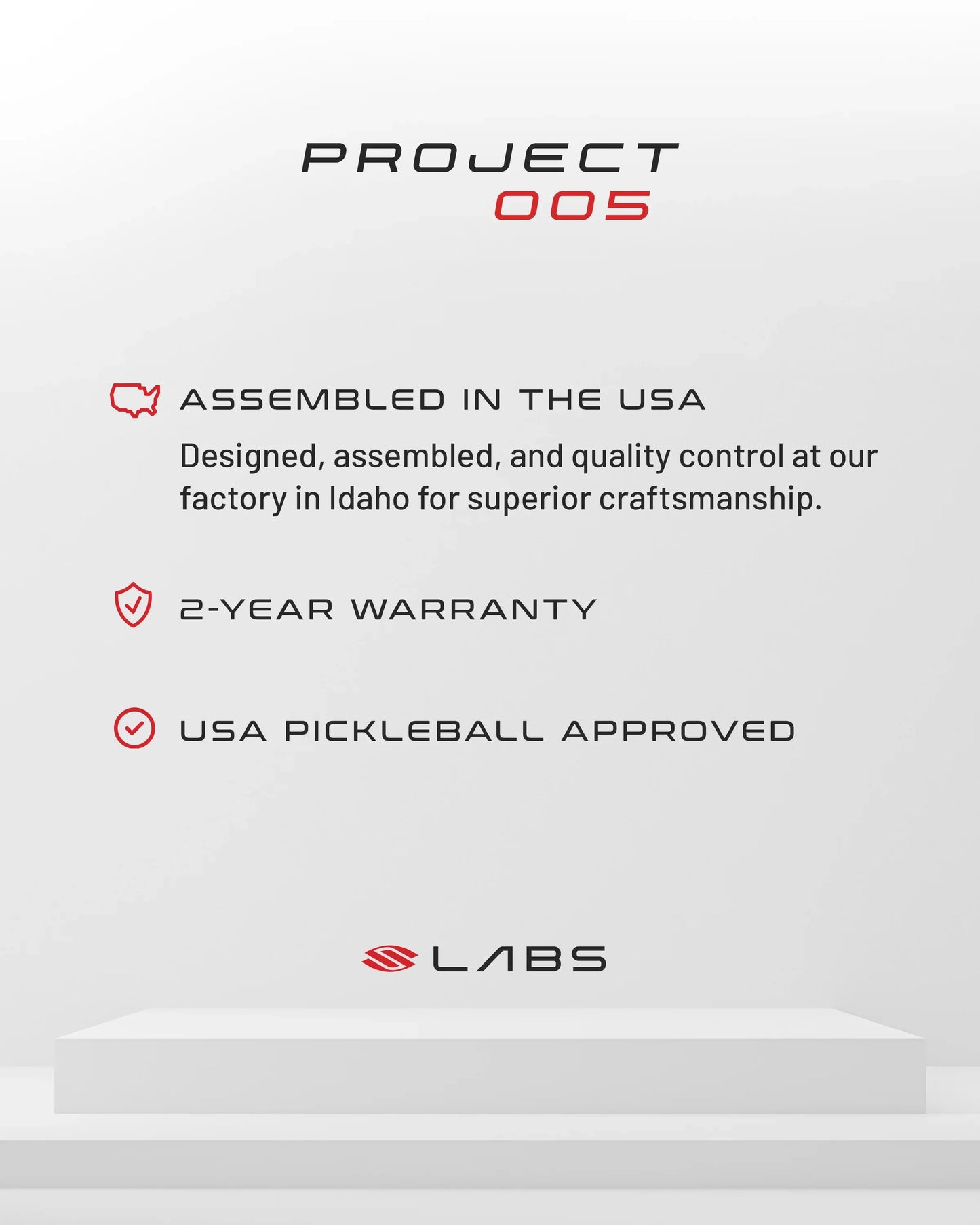 Selkirk LABS Project 005 Epic Pickleball Paddle