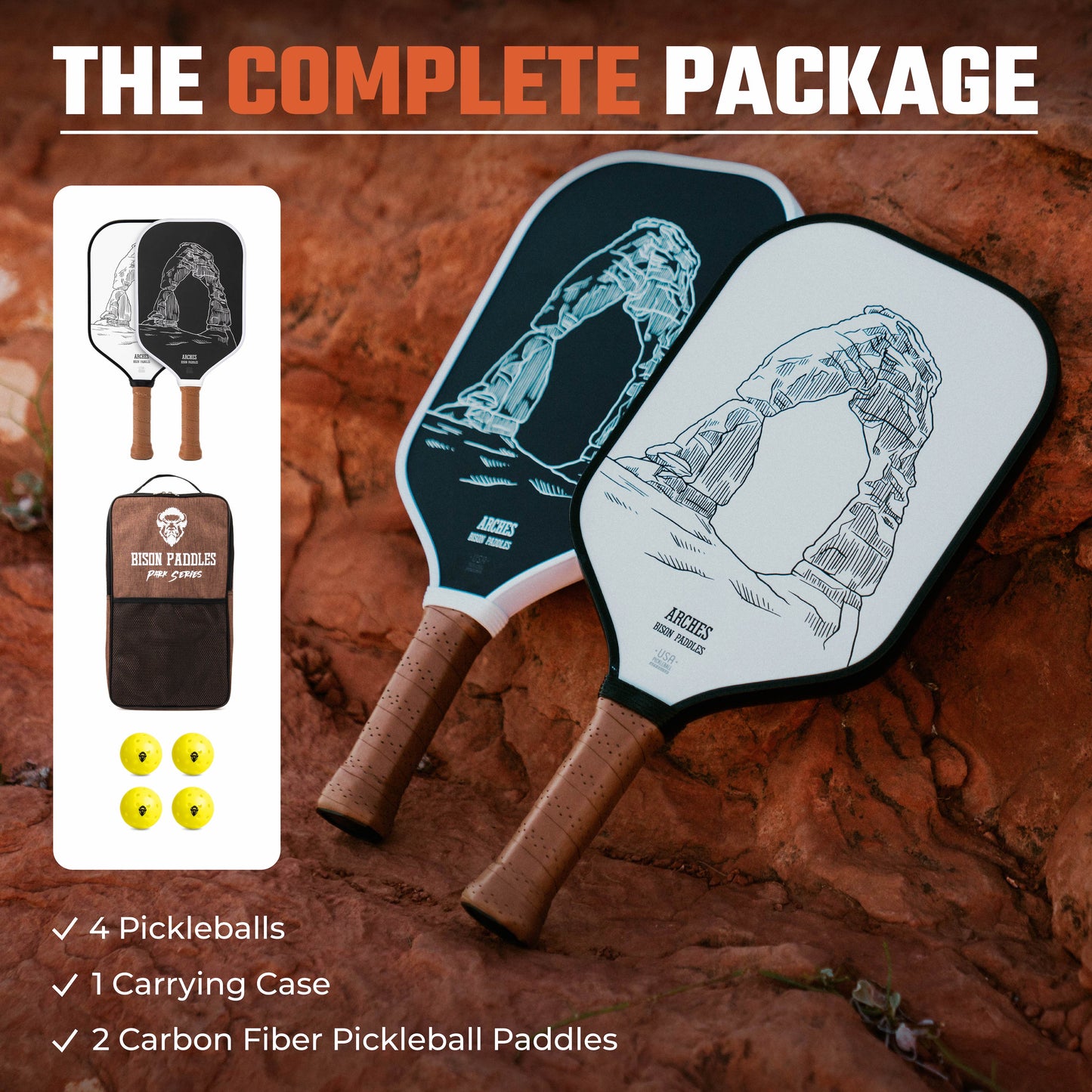Arches Paddle Set