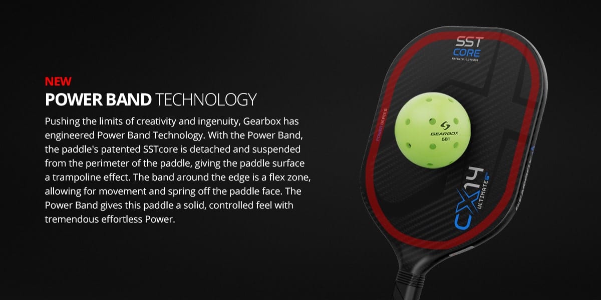 GearBox CX14E Ultimate (Elongated Shape) Pickleball Paddle