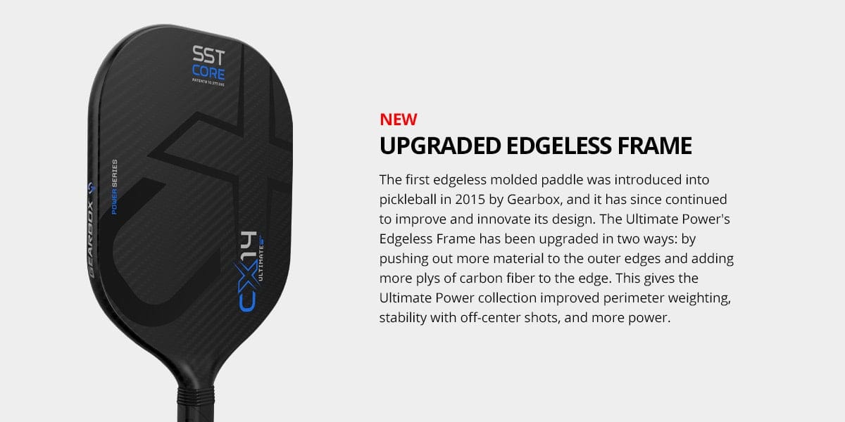 GearBox CX14E Ultimate (Elongated Shape) Pickleball Paddle