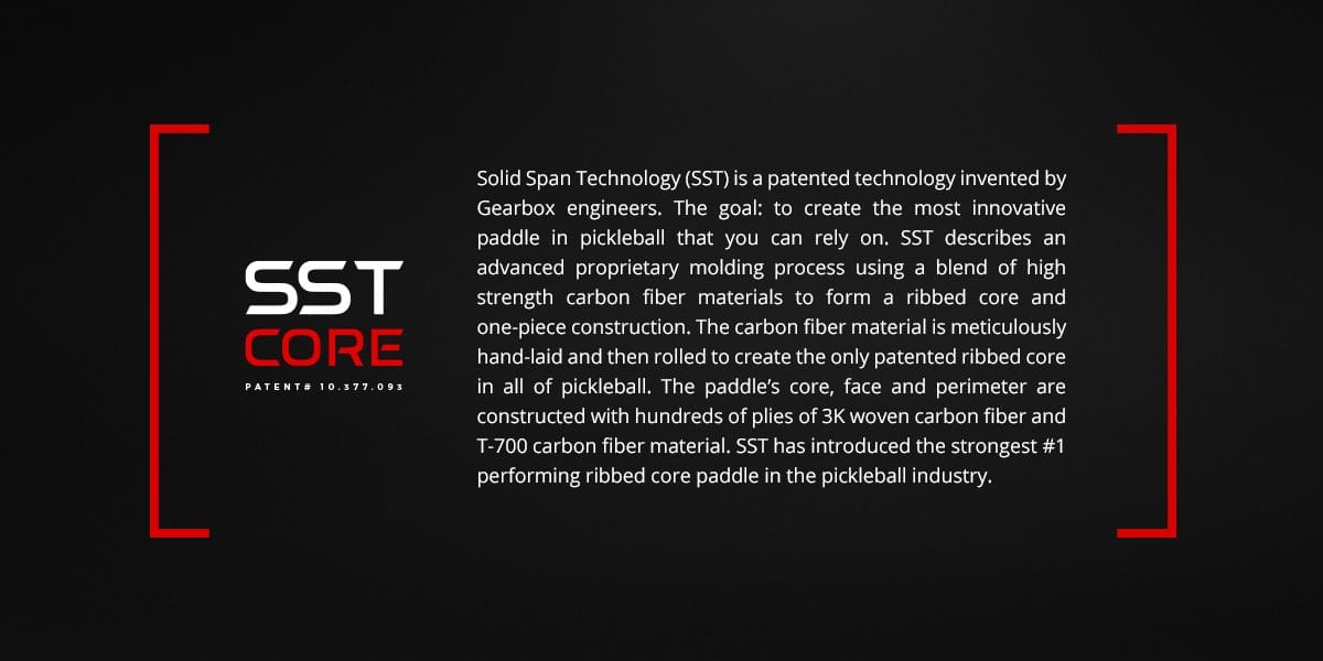 GearBox CX14H Ultimate (Hyper Shape) Pickleball Paddle