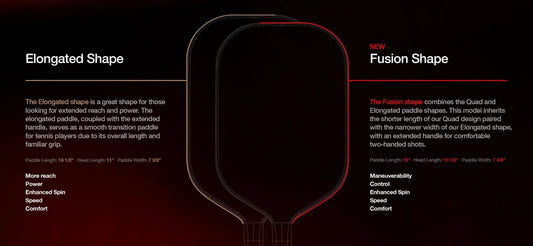 GearBox Pro Control Elongated Pickleball Paddle