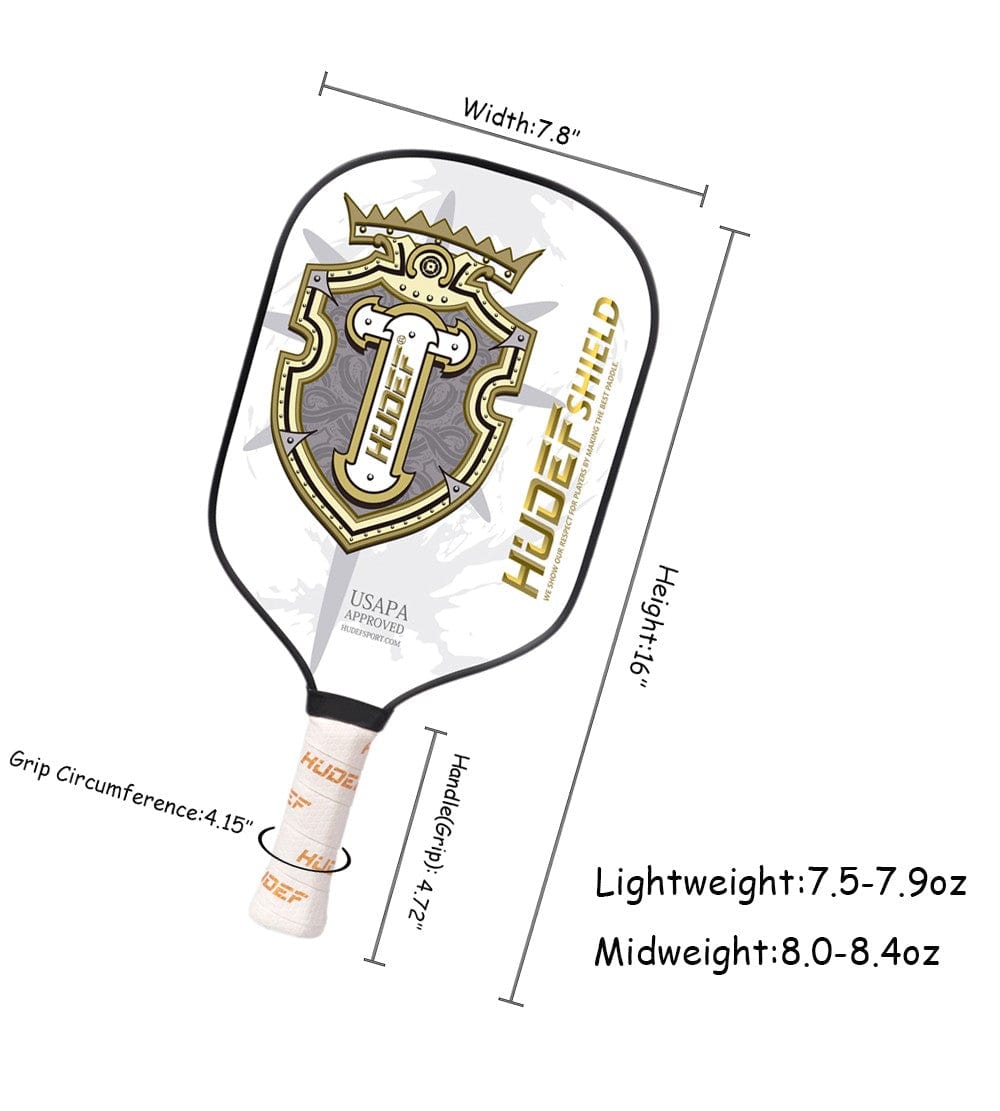 Hudef Shield Pickleball Paddle