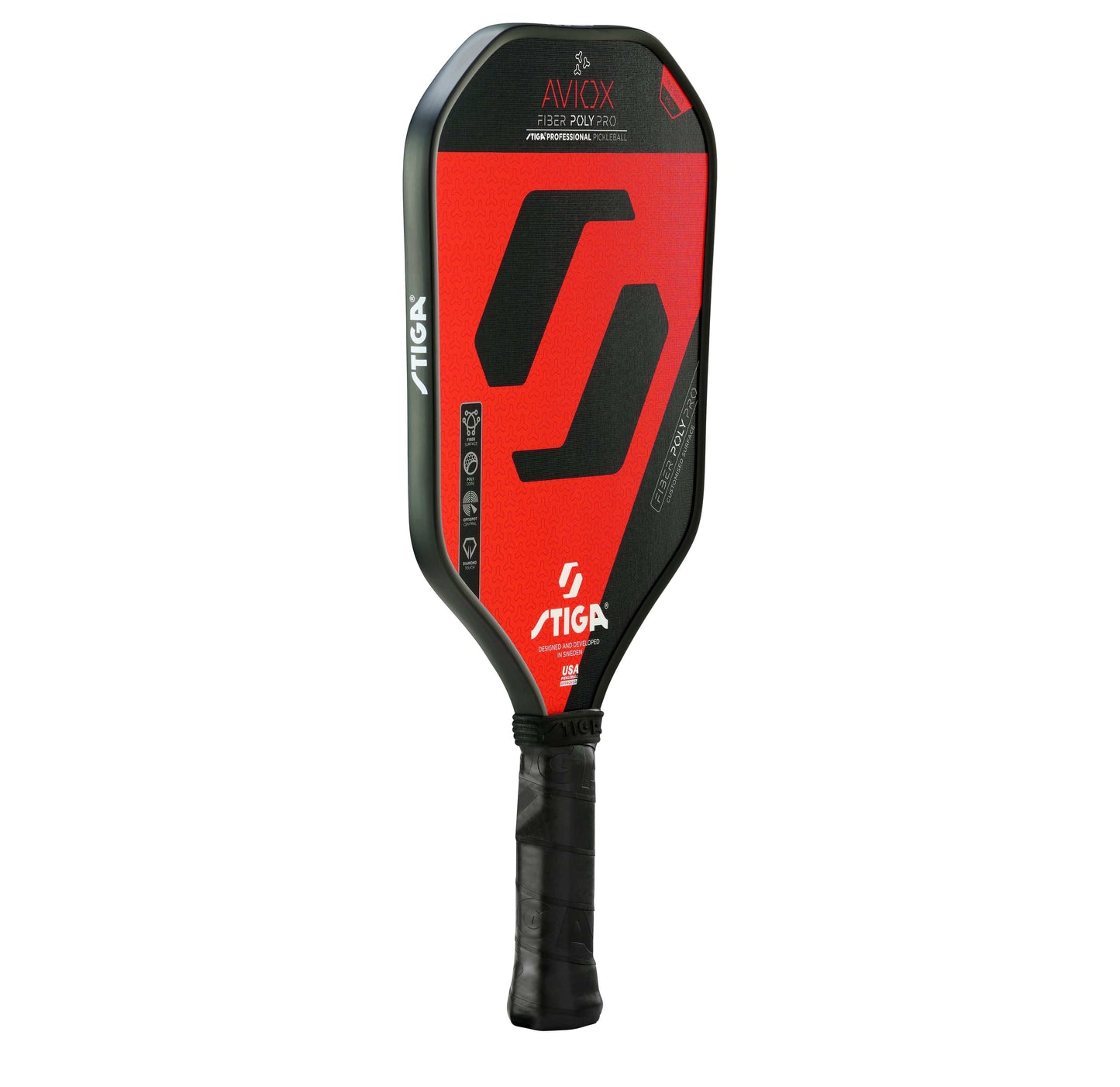 Stiga Aviox Fiber Poly Pro Pickleball Paddle