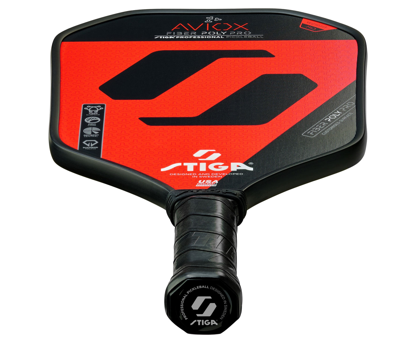 Stiga Aviox Fiber Poly Pro Pickleball Paddle