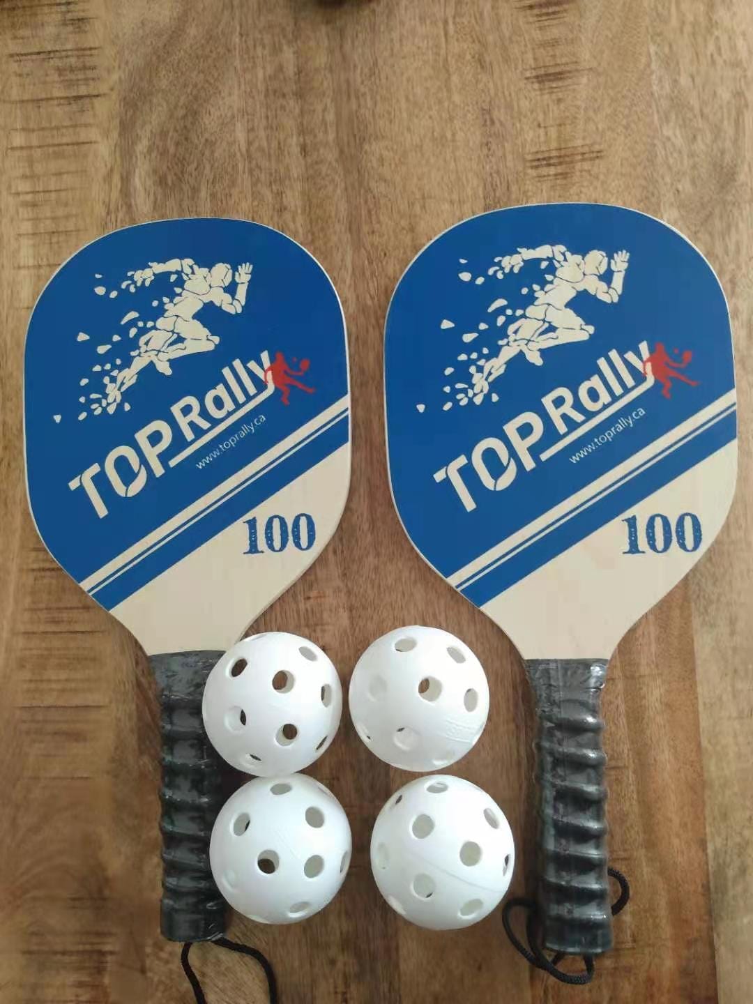 Top Rally Wood Paddle Package