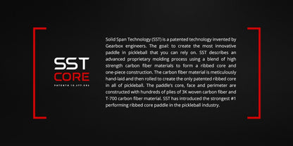 GearBox CX14H Ultimate (Hyper Shape) Pickleball Paddle