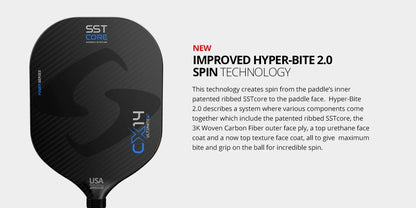 GearBox CX14H Ultimate (Hyper Shape) Pickleball Paddle