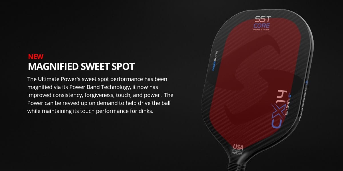 GearBox CX14H Ultimate (Hyper Shape) Pickleball Paddle