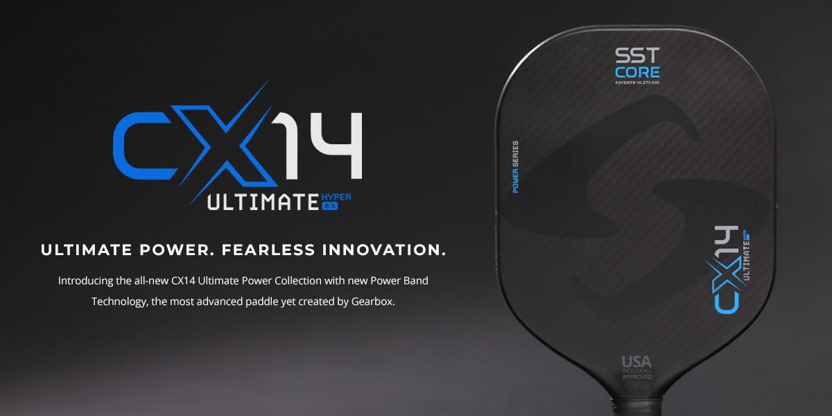 GearBox CX14H Ultimate (Hyper Shape) Pickleball Paddle