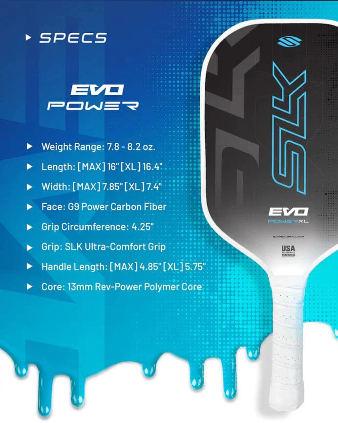 SLK Evo Power 2.0 Pickleball Paddle