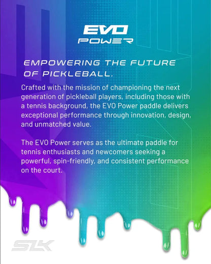 SLK Evo Power 2.0 Pickleball Paddle